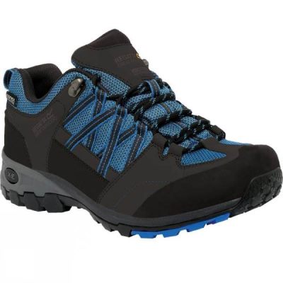 Zapatos Regatta Samaris Low Hombre Azules / Gris Oscuro - Chile DJB370219